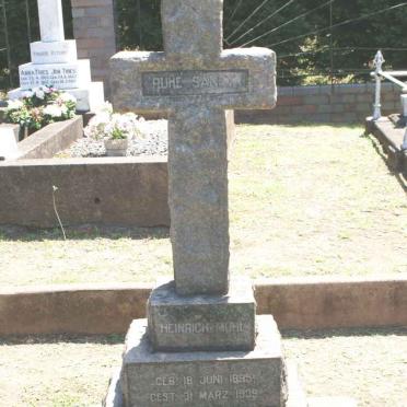 MUHL Heinrich 1895-1939