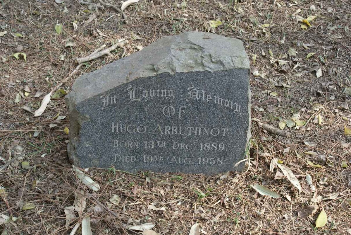 ARBUTHNOT Hugo 1889-1958