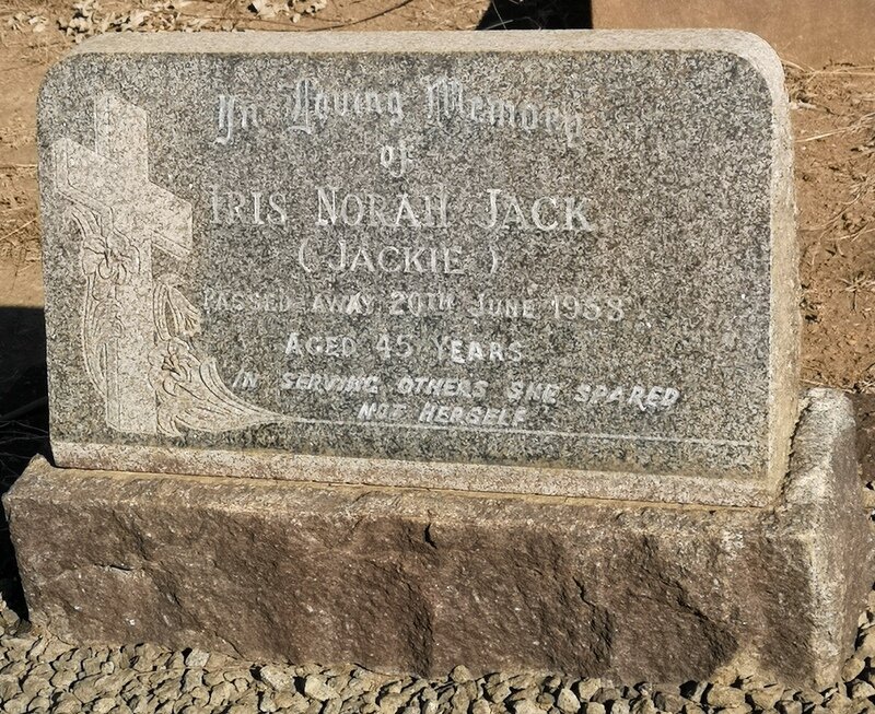 JACK Iris Norah -1958