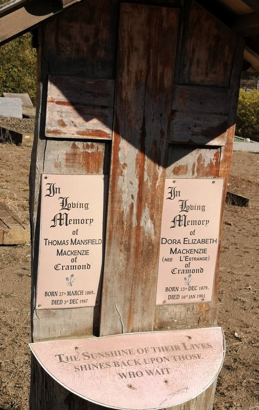 MACKENZIE Thomas Mansfield 1869-1947 &amp; Dora Elizabeth L'ESTRANGE 1879-1961