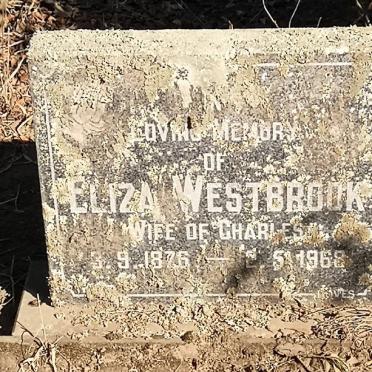 WESTBROOK Eliza 1876-1968