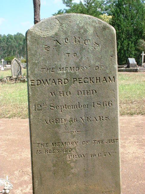 PECKHAM Edward -1866