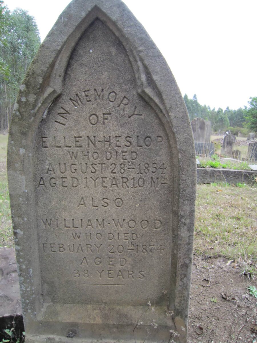 WOOD William -1874 :: HESLOP Ellen -1854