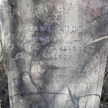 LUND Jane -1884