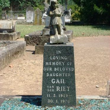 RIET Gail, van der 1959-1976