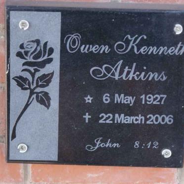 ATKINS Owen Kenneth 1927-2006