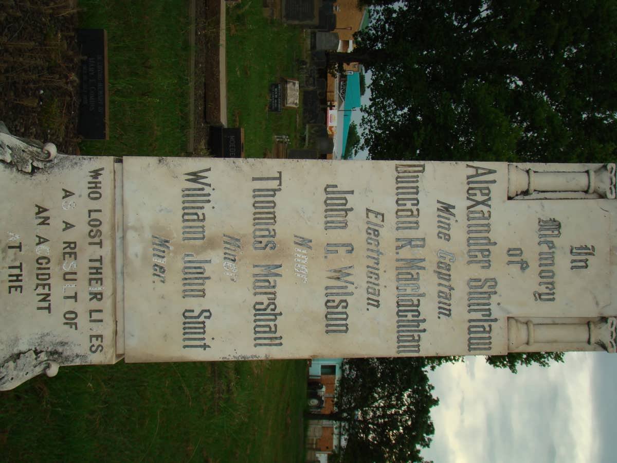 3. Mining Accident Memorial