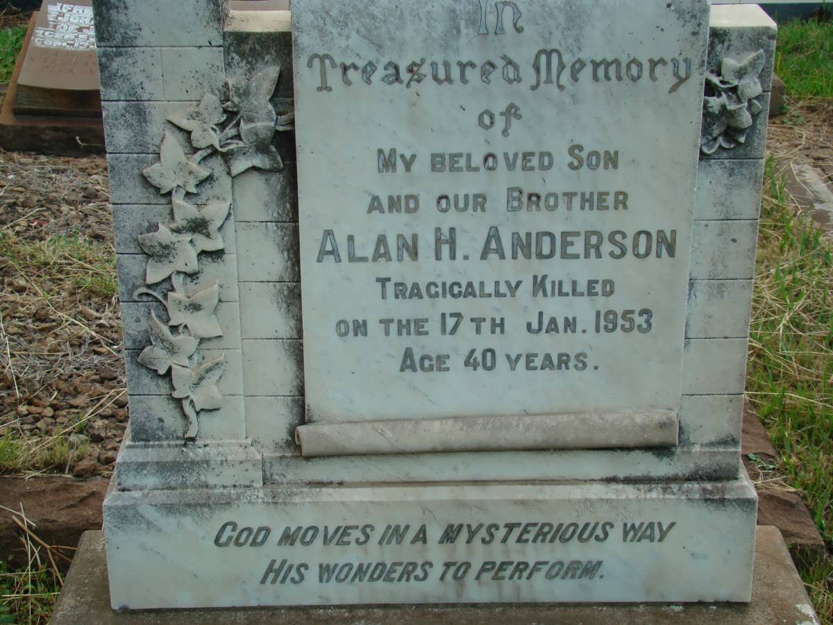 ANDERSON Alan H. -1953