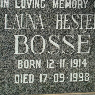 BOSSE Launa Hester 1914-1998