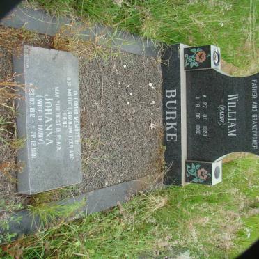 BURKE William 1920-1988 &amp; Johanna 1912-1991