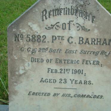 BARHAM C. -1901
