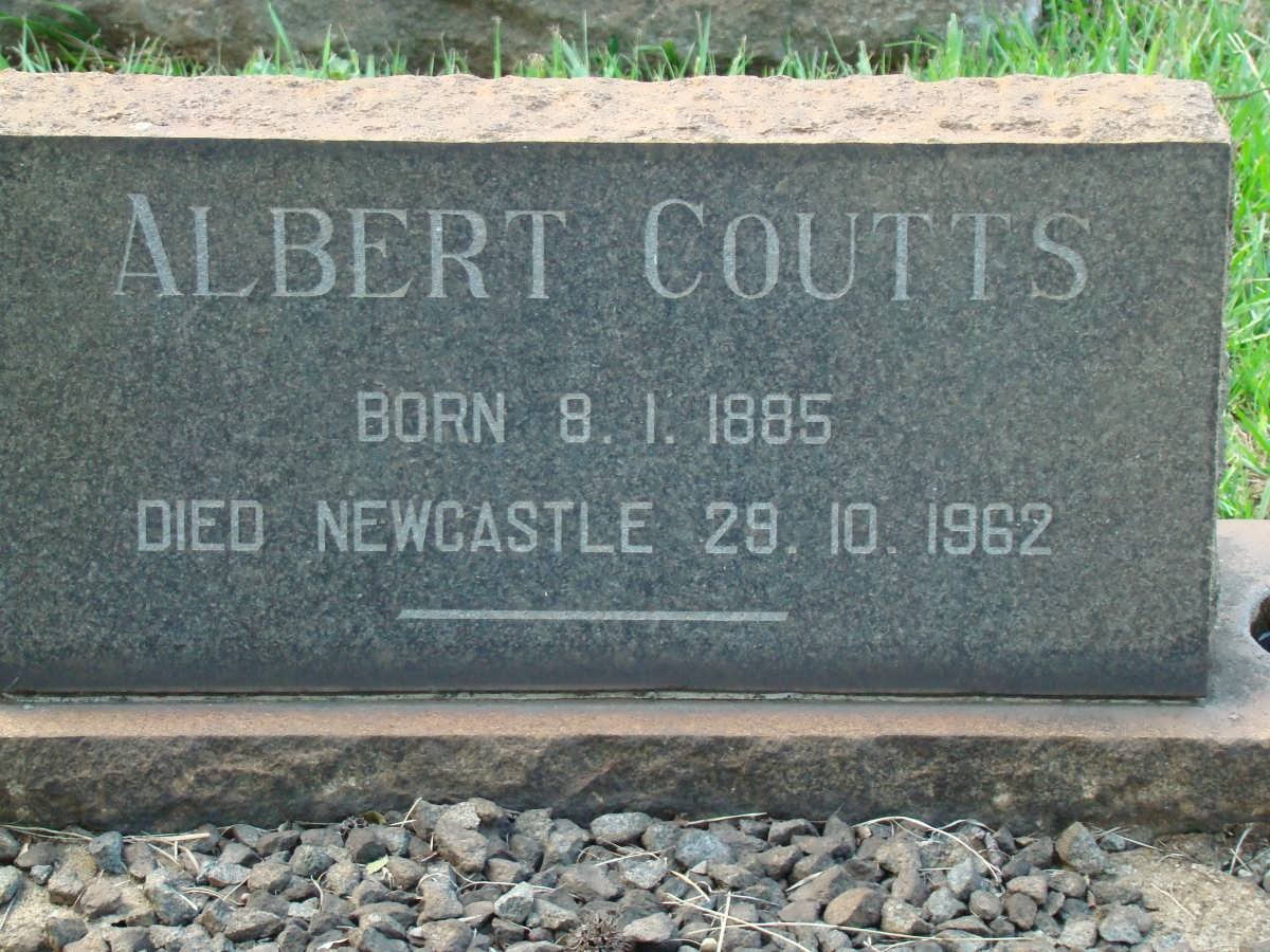COUTTS Albert 1885-1962