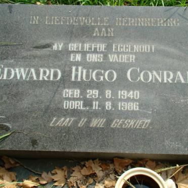 CONRADIE Edward Hugo 1940-1986