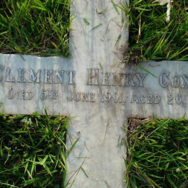 COX Clement Henry -1901