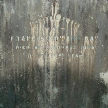 DAY Francis Edward -1899