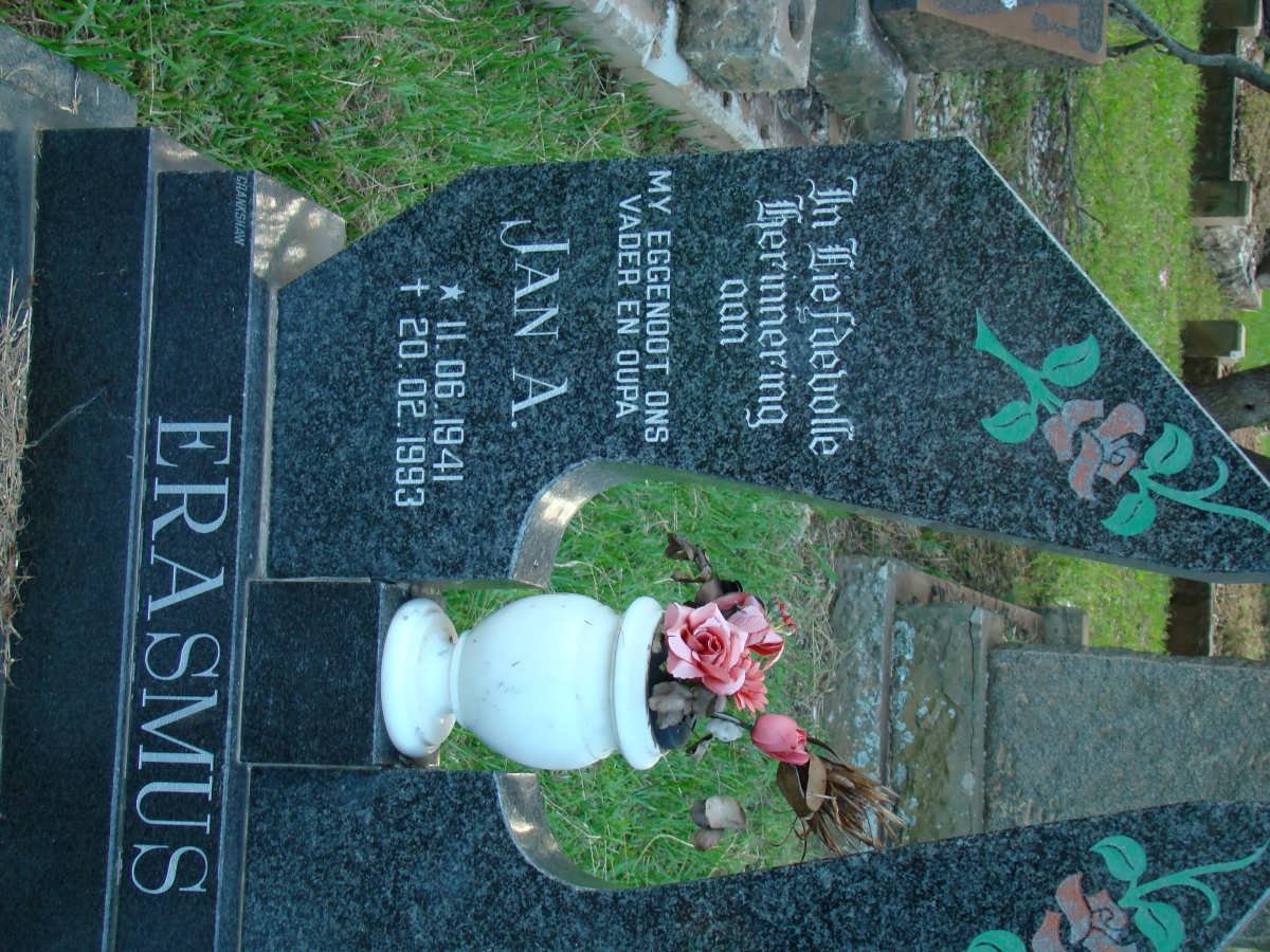 ERASMUS Jan A. 1941-1993