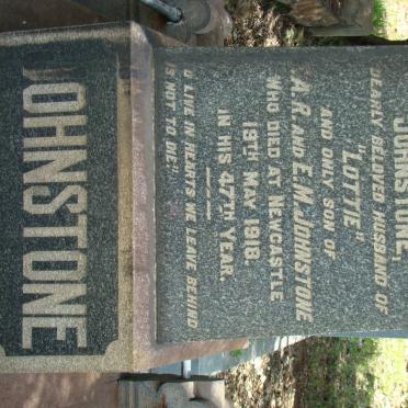 JOHNSTONE Augustus James -1918