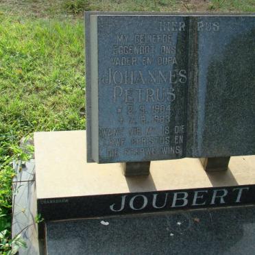 JOUBERT Johannes Petrus 1904-1983