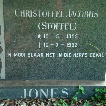 JONES Christoffel Jacobus 1955-1982