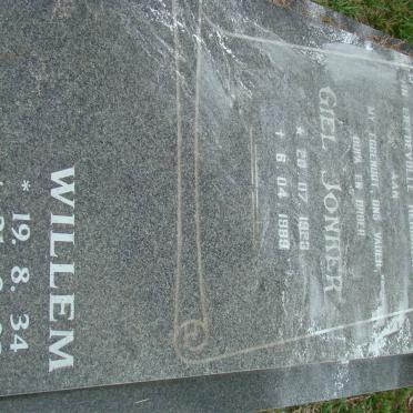 JONKER Giel 1923-1989 :: JONKER Willem 1934-2003