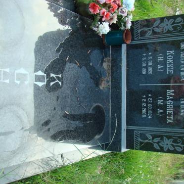 KOCH H.A. 1920-1991 &amp; M.A. 1924-2006