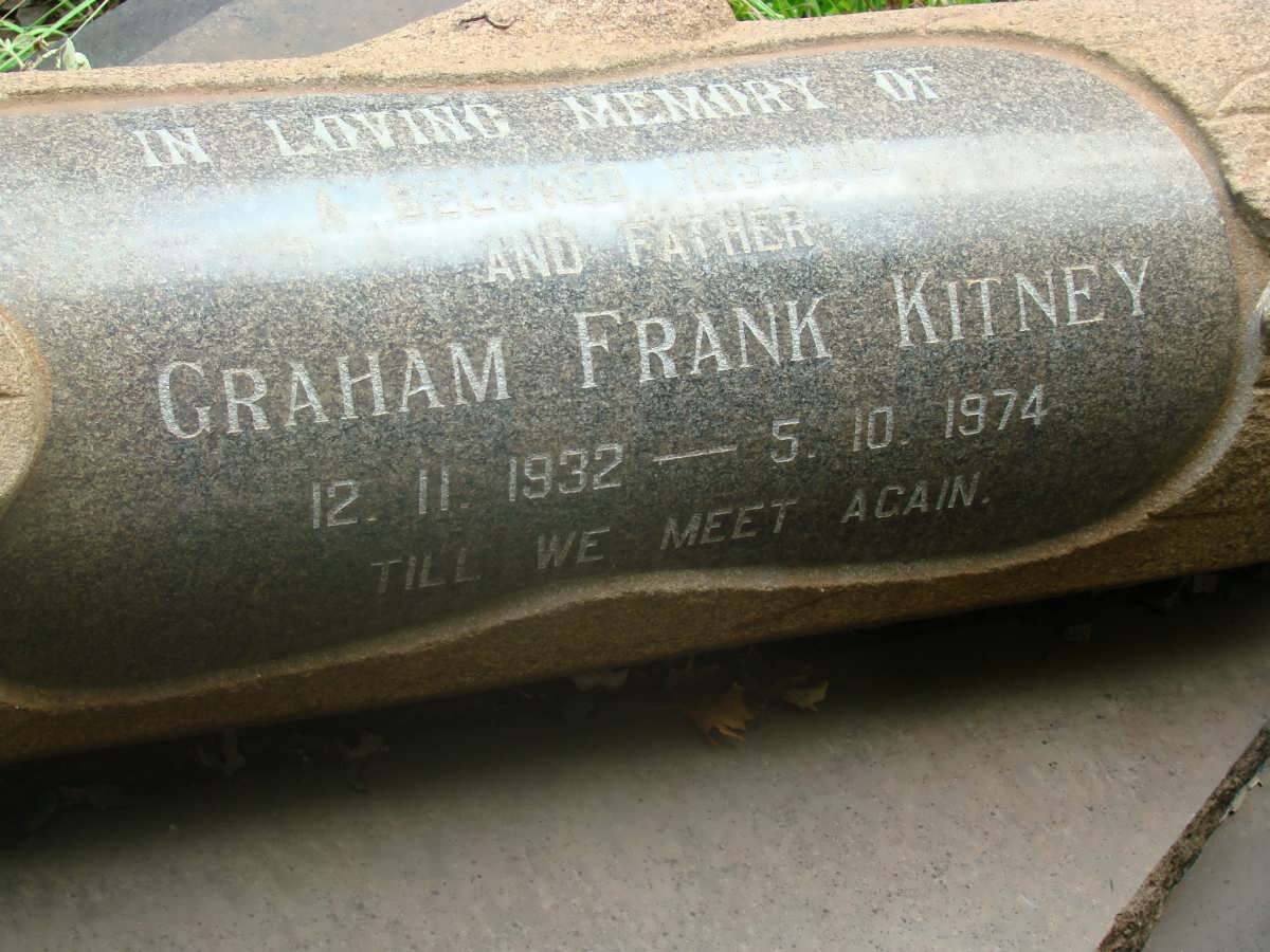 KITNEY Graham Frank 1923-1974