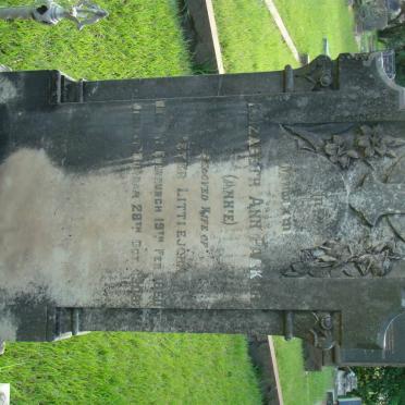 LITTLEJOHN Elizabeth Ann Park 1860-1908