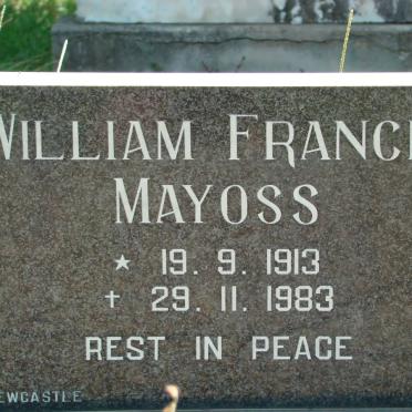 MAYOSS William Francis 1913-1983