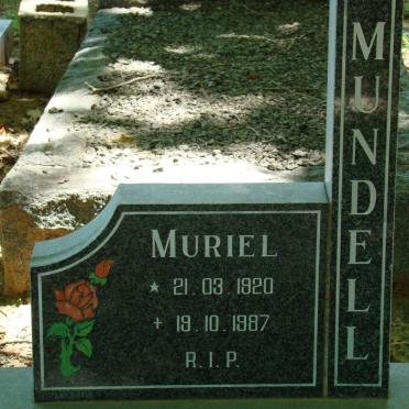 MUNDELL Muriel 1920-1987