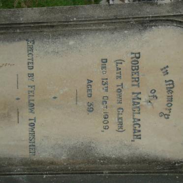 MACLAGAN Robert -1909