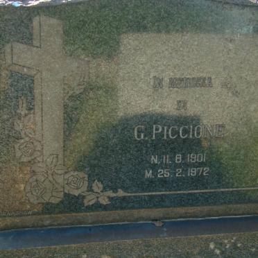PICCIONE G. 1901-1972