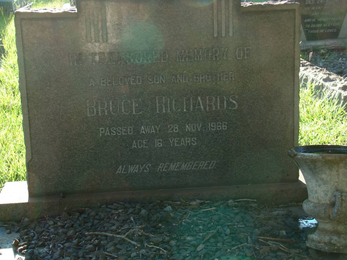 RICHARDS Bruce -1966