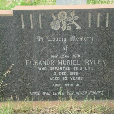 RYLEY Eleanor Muriel -1960