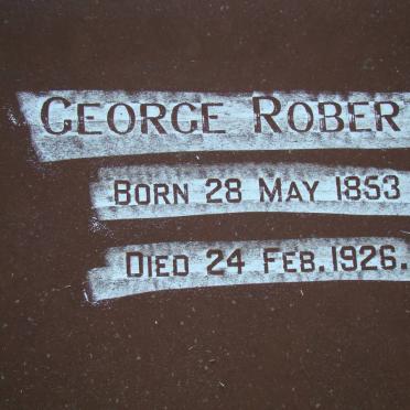 ROBERTS George 1853-1926