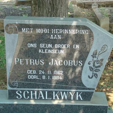 SCHALKWYK Petrus Jacobus 1962-1984