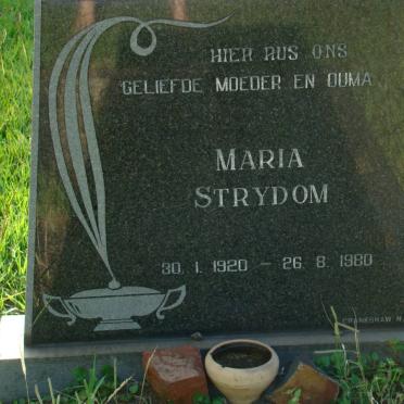STRYDOM Maria 1920-1980