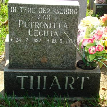 THIART Petronella Cecilia 1937-1994