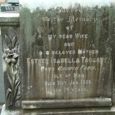 TAGGART Esther Isabella -1938