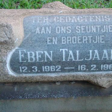 TALJAARD Eben 1962-1964