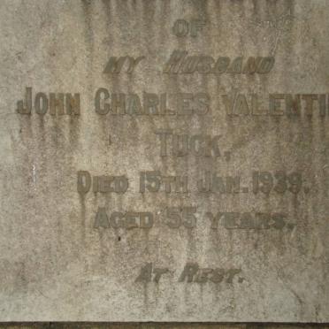 TUCK John Charles Valentine -1939
