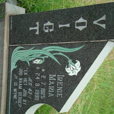 VOIGT Irenie Maria 1925-1990