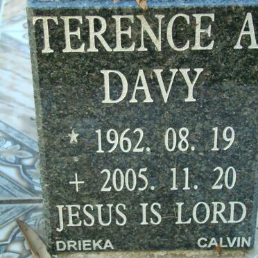DAVY Terence A. 1962-2005