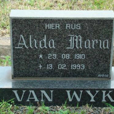 WYK Alida Maria, van 1910-1993