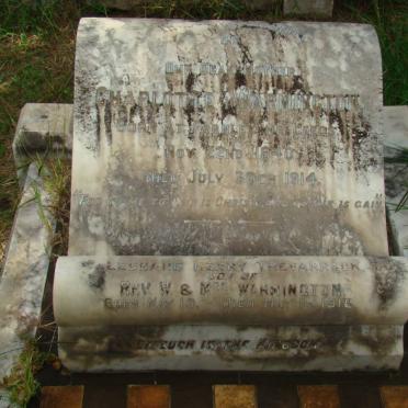 WARNINGTON Charlotte 1840-1914 :: WARNINGTON Leonard Henry Trevarrack -1916