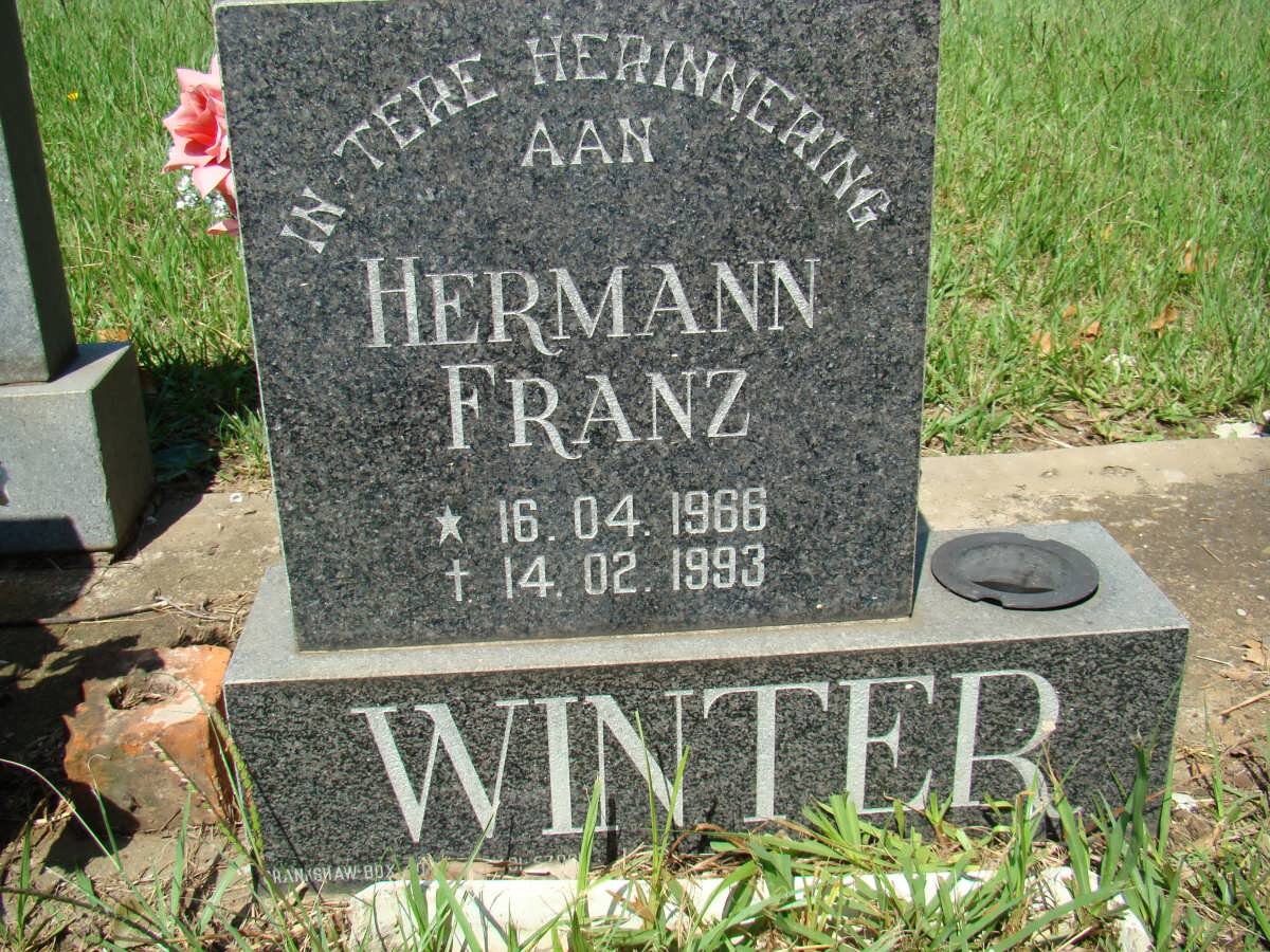 WINTER Hermann Franz 1966-1993