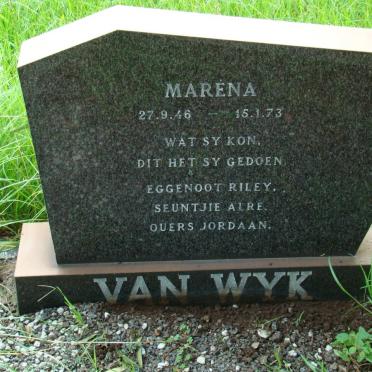 WYK Márena, van 1946-1973