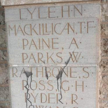 6. Great War memorial