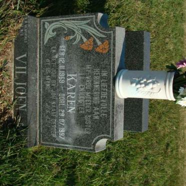 VILJOEN Karen 1969-1997