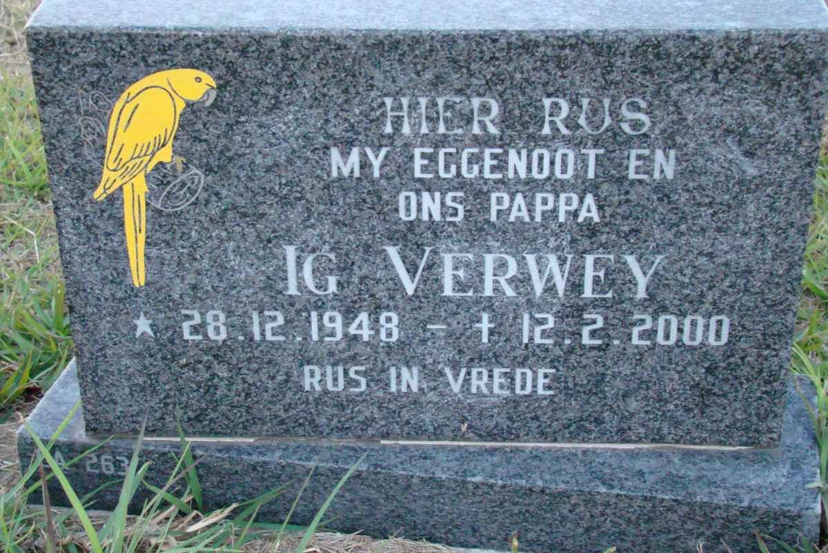 VERWEY Ig 1948-2000