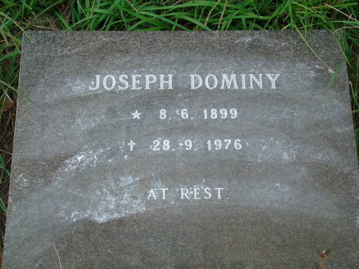 DOMINY Joseph 1899-1976